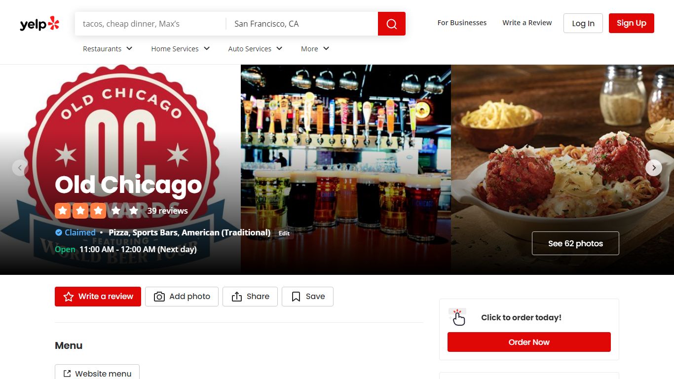 OLD CHICAGO - 48 Photos & 35 Reviews - Pizza - Yelp